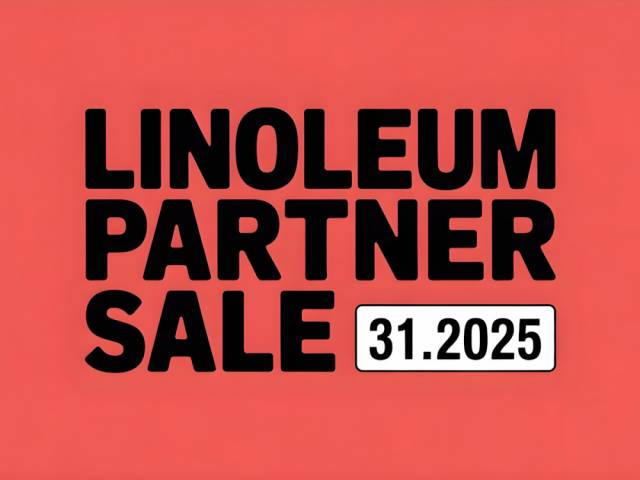 Отличные новости! Мы запускаем предновогоднюю АКЦИЮ на коммерческий линолеум Lino PROFI PARTNER.