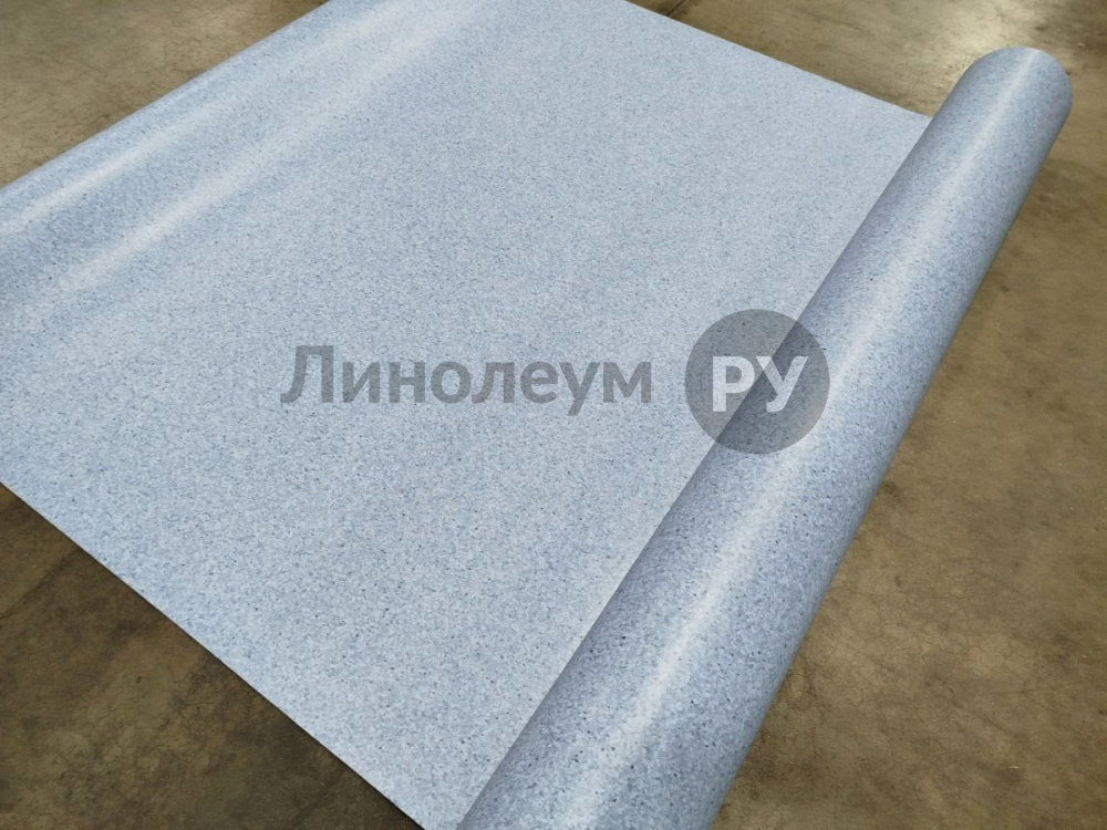 Дизайн - СИНИЙ 0309 - (2.0 м) - Линолеум коммерческий гомогенный PRIMO