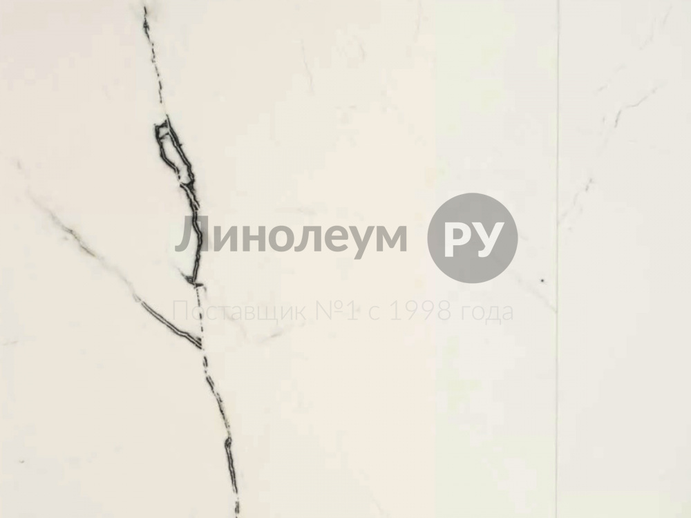 Дизайн - МРАМОР БЕЛЫЙ Т003 - (3.5 м) - Линолеум полукоммерческий LiNO HOME TEXTiLE 