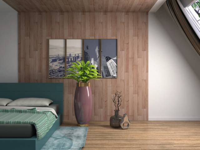 SPC плитка WALL WOOD iDK 