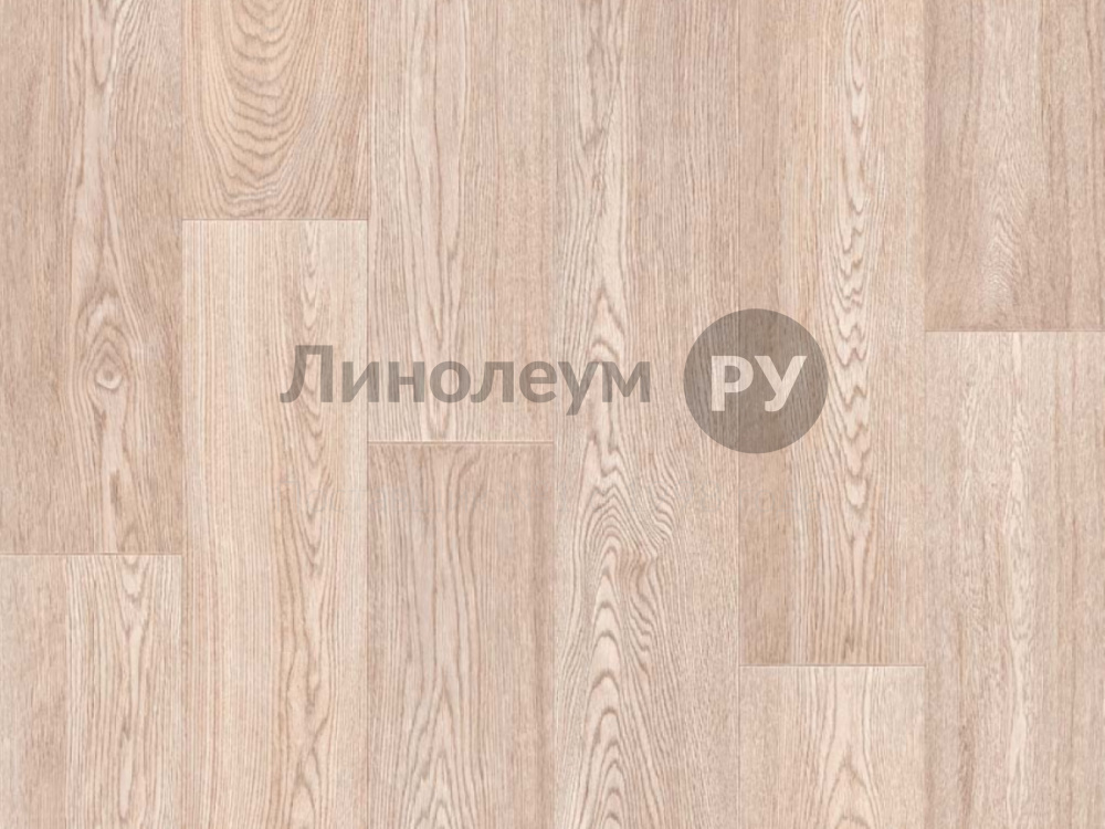 Дизайн - ДУБ ШЕЛКОВИСТЫЙ БЕЖЕВЫЙ 3 - (2.5 м) - Линолеум бытовой NON BRAND TEXTILE 20/0.2 