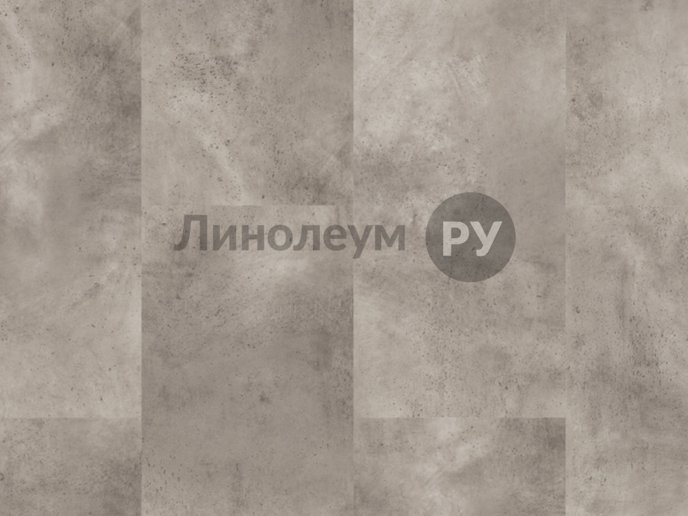 Дизайн - СЕРЫЙ БЕТОН МИРА - (12шт) - SPC плитка керамо RS FLOOR 