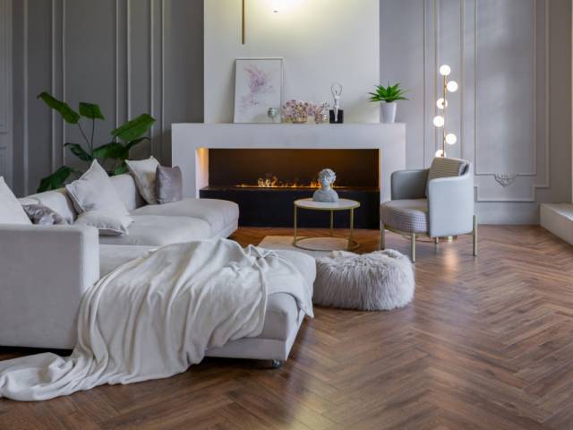 SPC паркет ёлка RS FLOOR Дизайн - ДУБ ОМЕГА 26шт м - 3