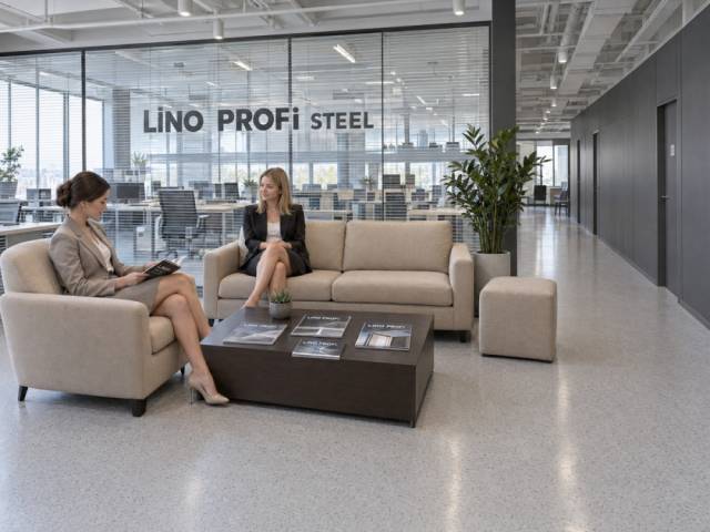 Линолеум коммерческий LiNO PROFi STEEL - 4